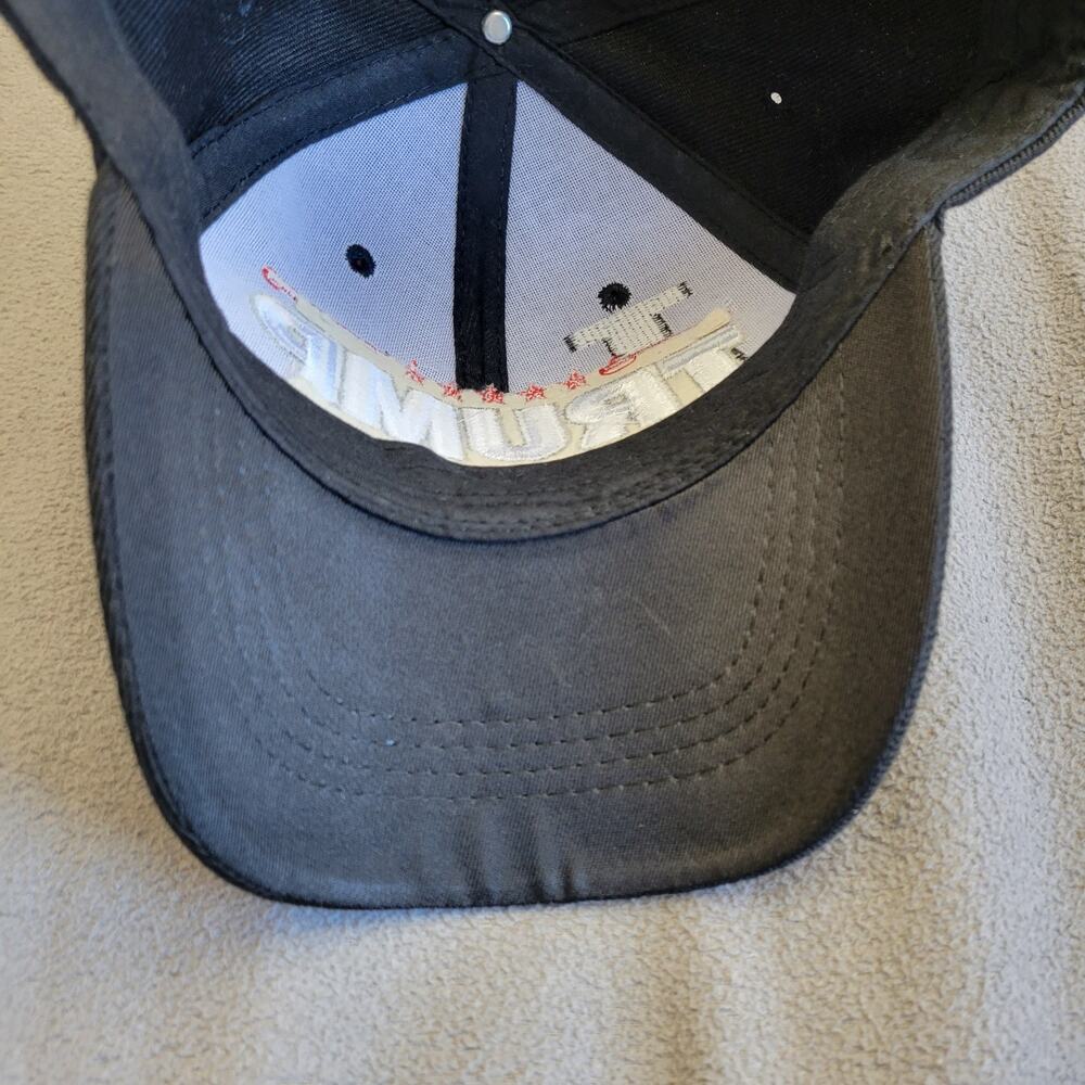 TRUMP HAT Cap Black Adjustable Gold Signature Embroidered 45 Stars MAGA Red - Picture 6 of 9